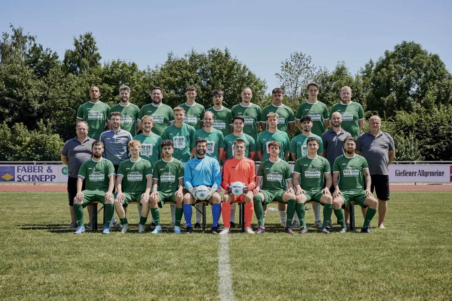 Mannschaftsfoto 2. Mannschaft